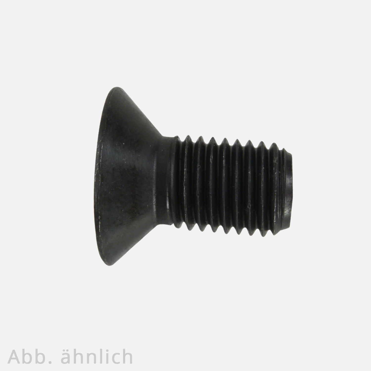 100 Senkschrauben M4x8 mm - ISO 10642 - Innensechskant - 8.8 blank