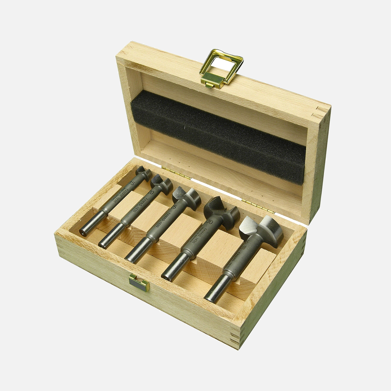 5 tlg FAMAG Bormax-Hartmetall Forstnerbohrersatz, 15,20,25,30,35 mm