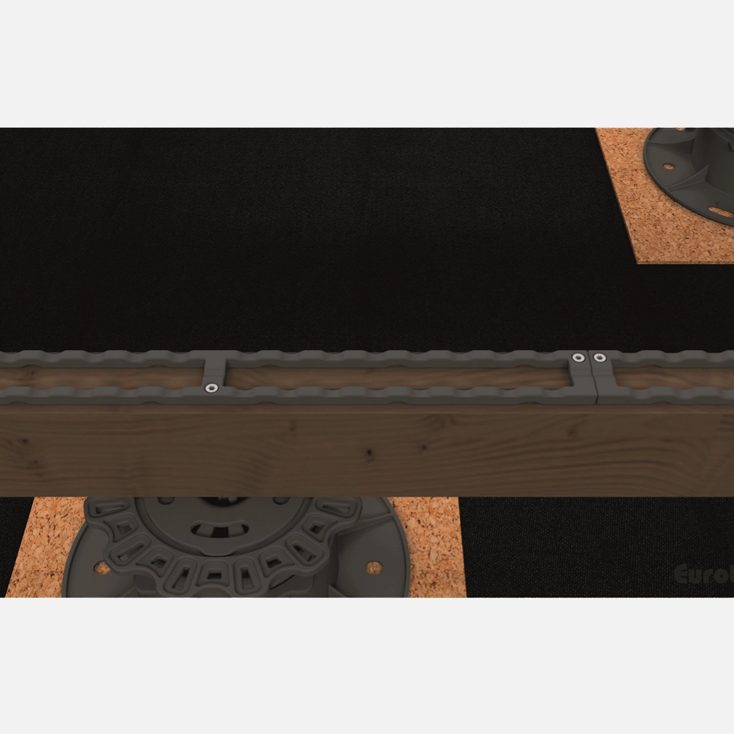 50 Eurotec Distanzleisten, Dista-Leiste-2.0, 7x30x700 mm