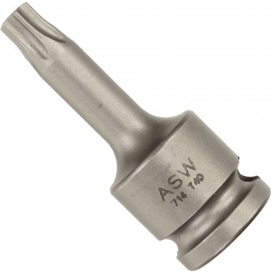 1 ASW Steckschlüssel, Antrieb 3/8" G10 - Torx®,Länge 50 mm, TX 40