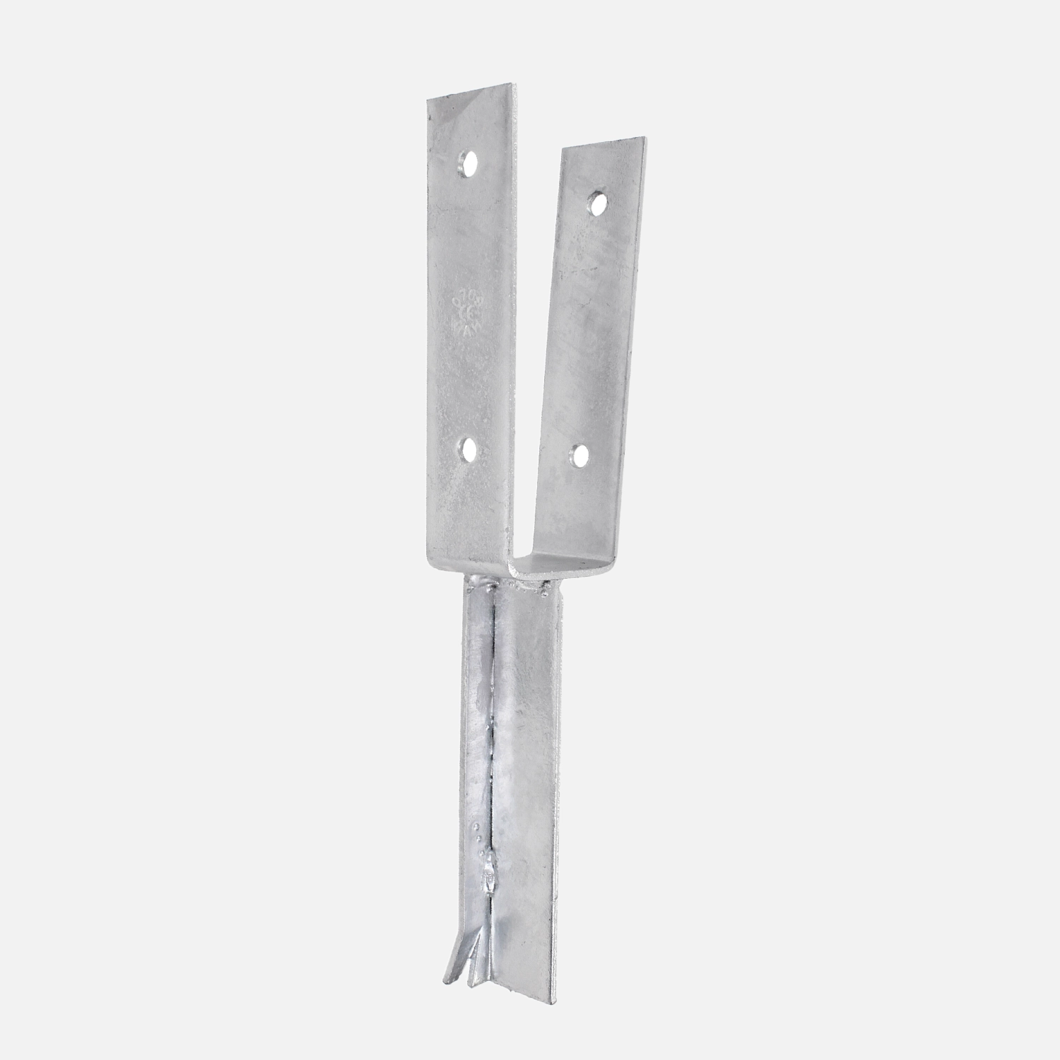 1 Alberts U-Pfostenträger feuerverzinkt 200mm Dolle aus T-Eisen für 70mm