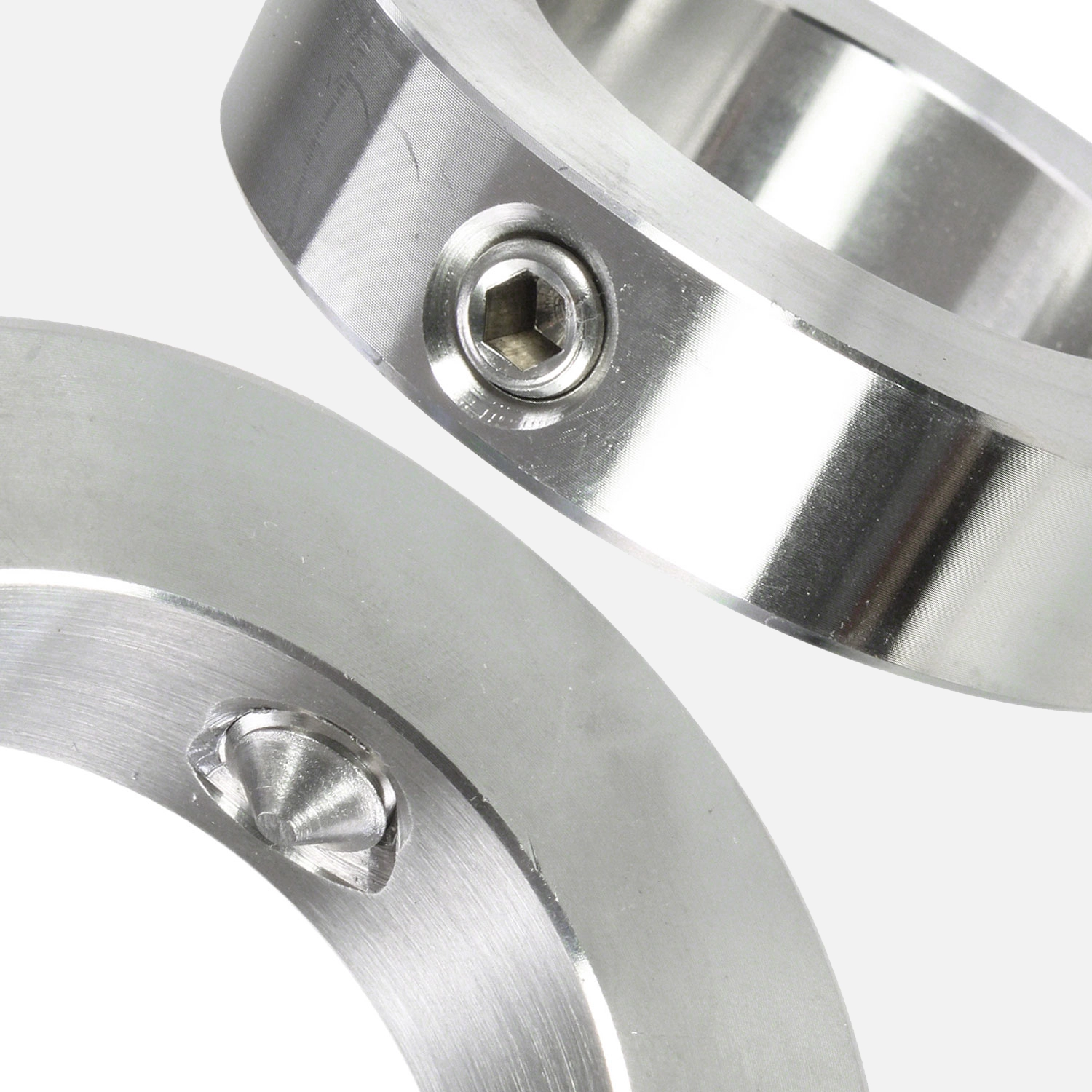 50 Stellringe 12 mm - DIN 705 - Form A - Edelstahl A2