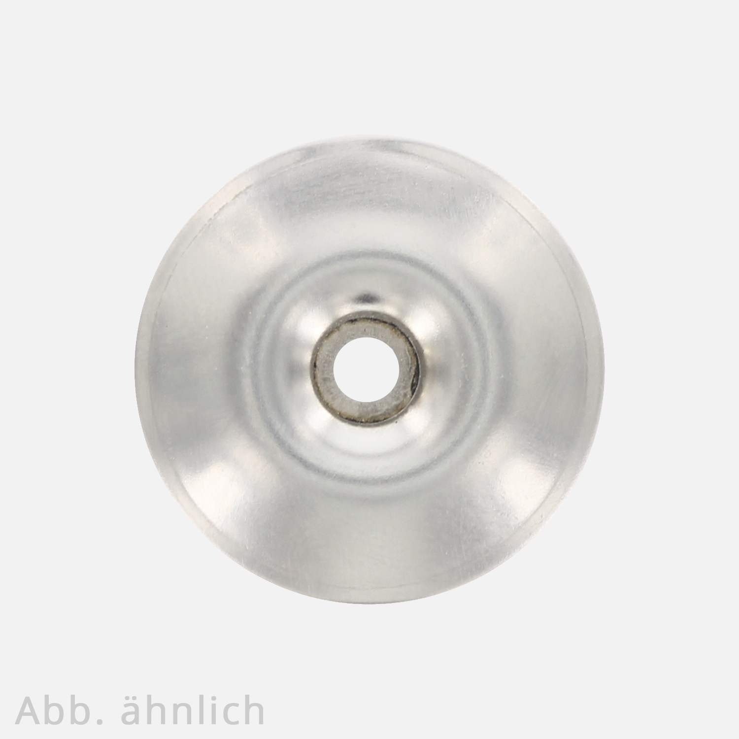 1000 Gewölbte Dichtscheiben mit grauer EPDM Dichtung für Linsensenkopfschrauben 2 mm dick , 5,3x16 mm  , Edelstahl A4