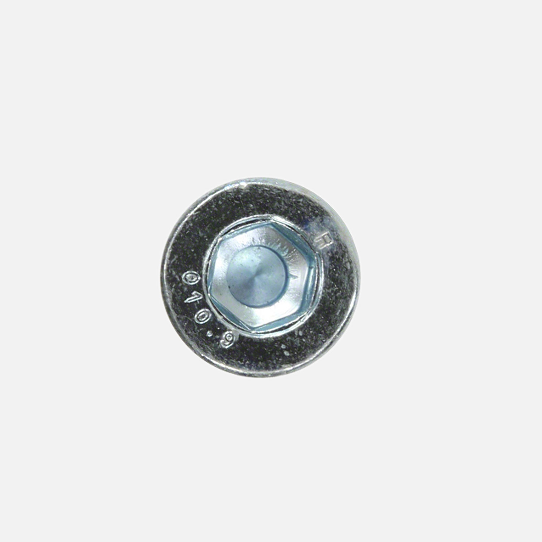 100 Zylinderschrauben M10x40 mm - DIN 6912 - Innensechskant - 10.9 verzinkt