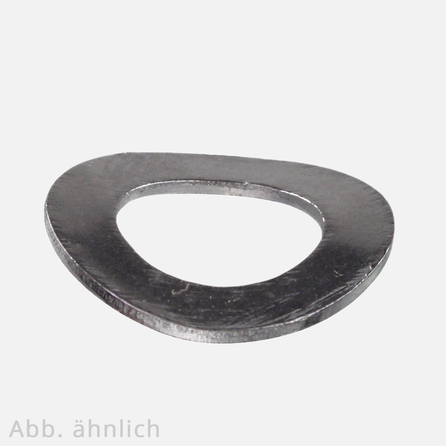 Federscheiben DIN 137 Form A gewölbt Federstahl Stahl schwarz Scheibe