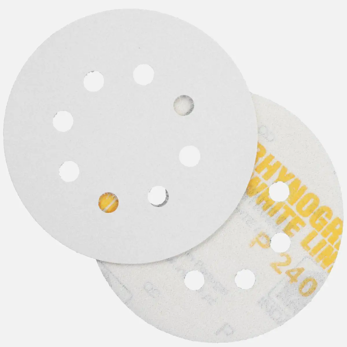 10 Schleifscheiben / Klettscheiben P240, Ø125 mm, 8-Loch Inhalt (VPE): 10 Stück / Körnung: P 240