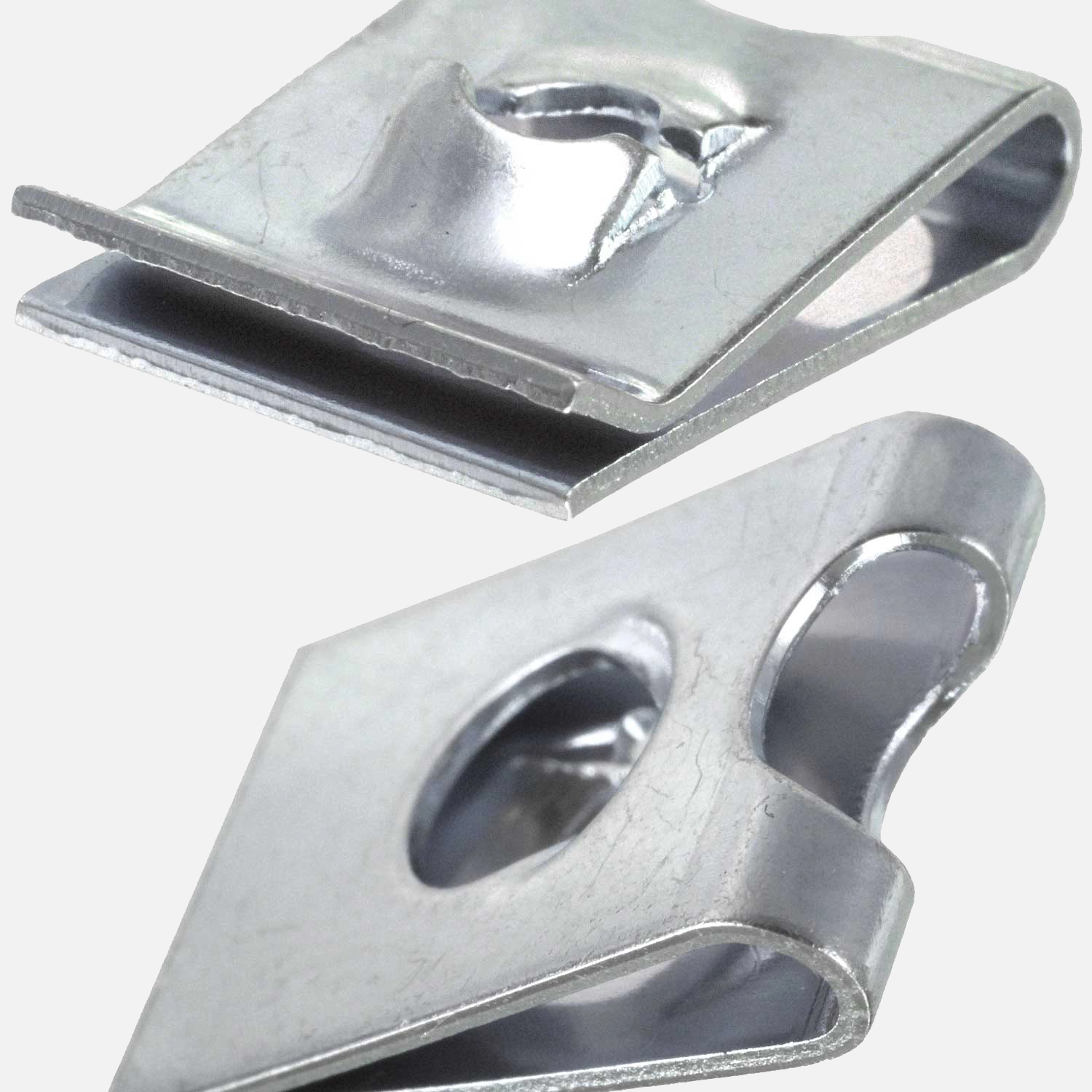 250 Blechmuttern 5,5mm - galvanisch verzinkt