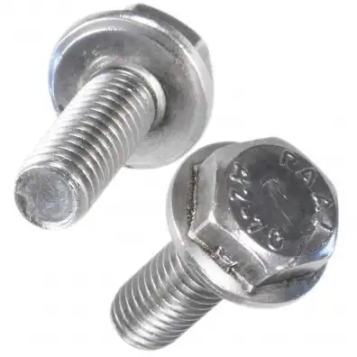 200 Sechskantschrauben mit Flansch - 8x30 mm - DIN 6921 - A2