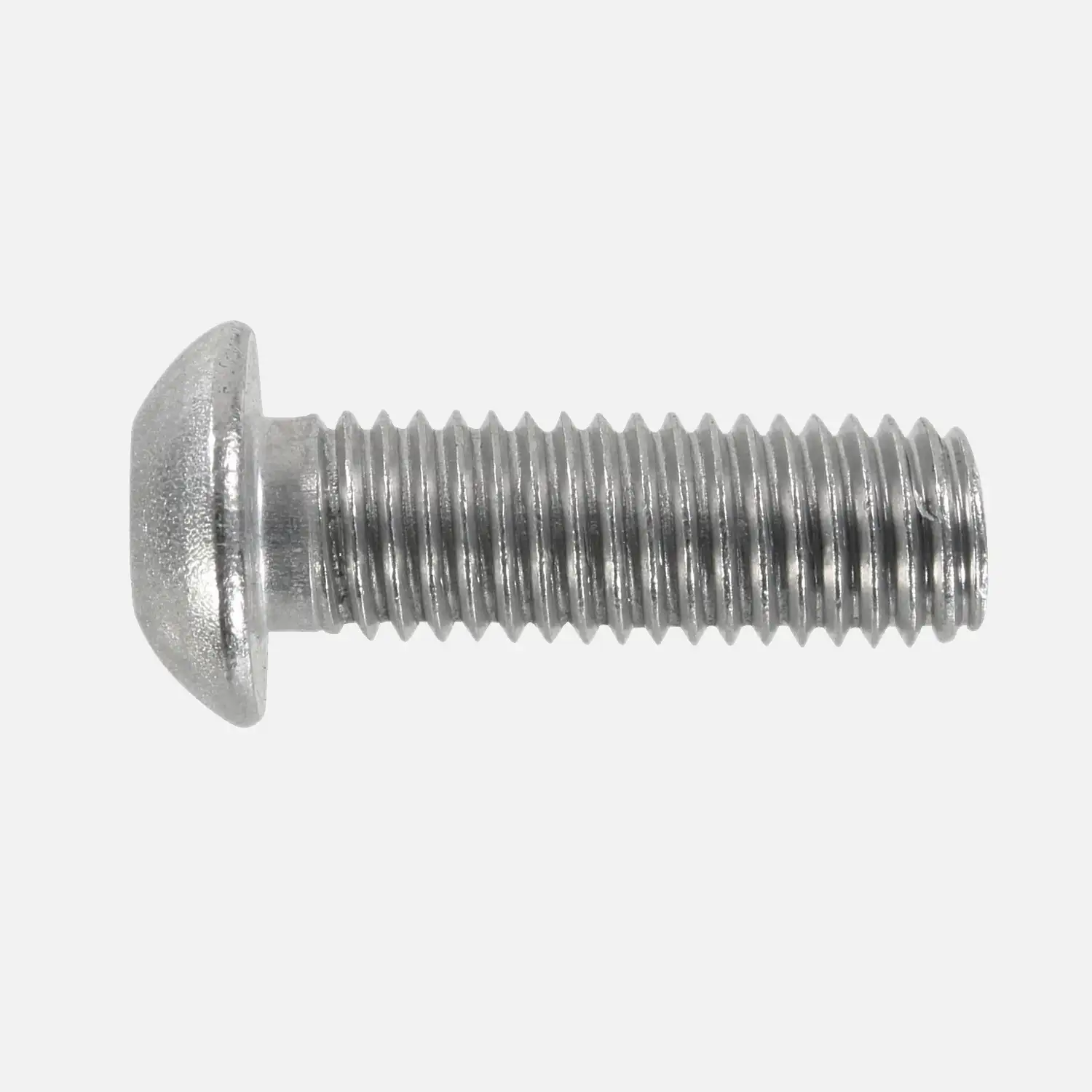 100 Linsenschrauben mit Innensechskant M10x30mm - ISO 7380-1 - Edelstahl A4