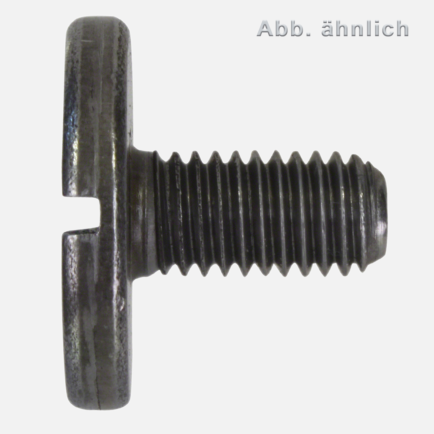 Flachkopfschraube | DIN 921 | mit Schlitz | 4.8/5.8 | blank