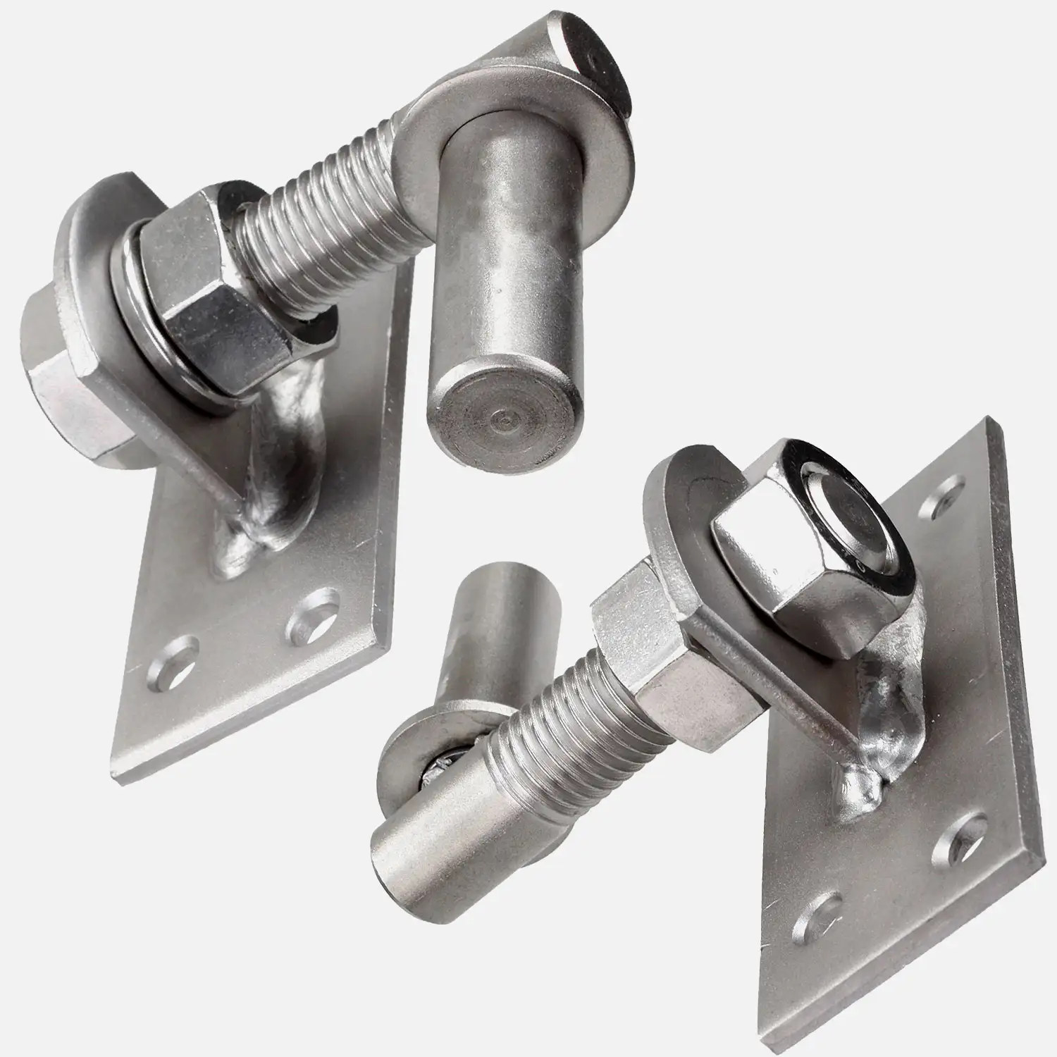 1 Alberts Kloben verstellbar um 20 mm Edelstahl Dorn 16 mm 100x45 mm