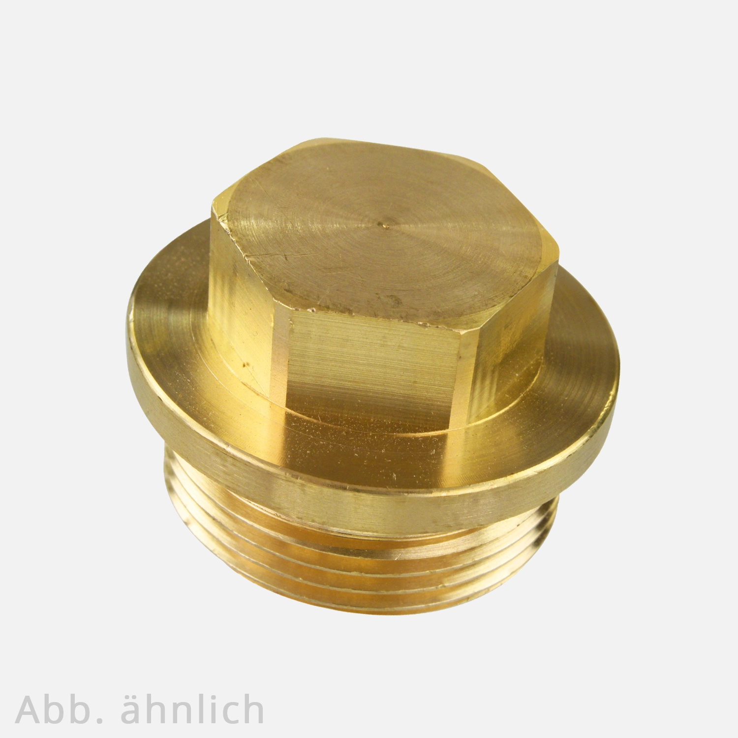 Verschlussschraube | DIN 910 | Rohrgewinde | Messing