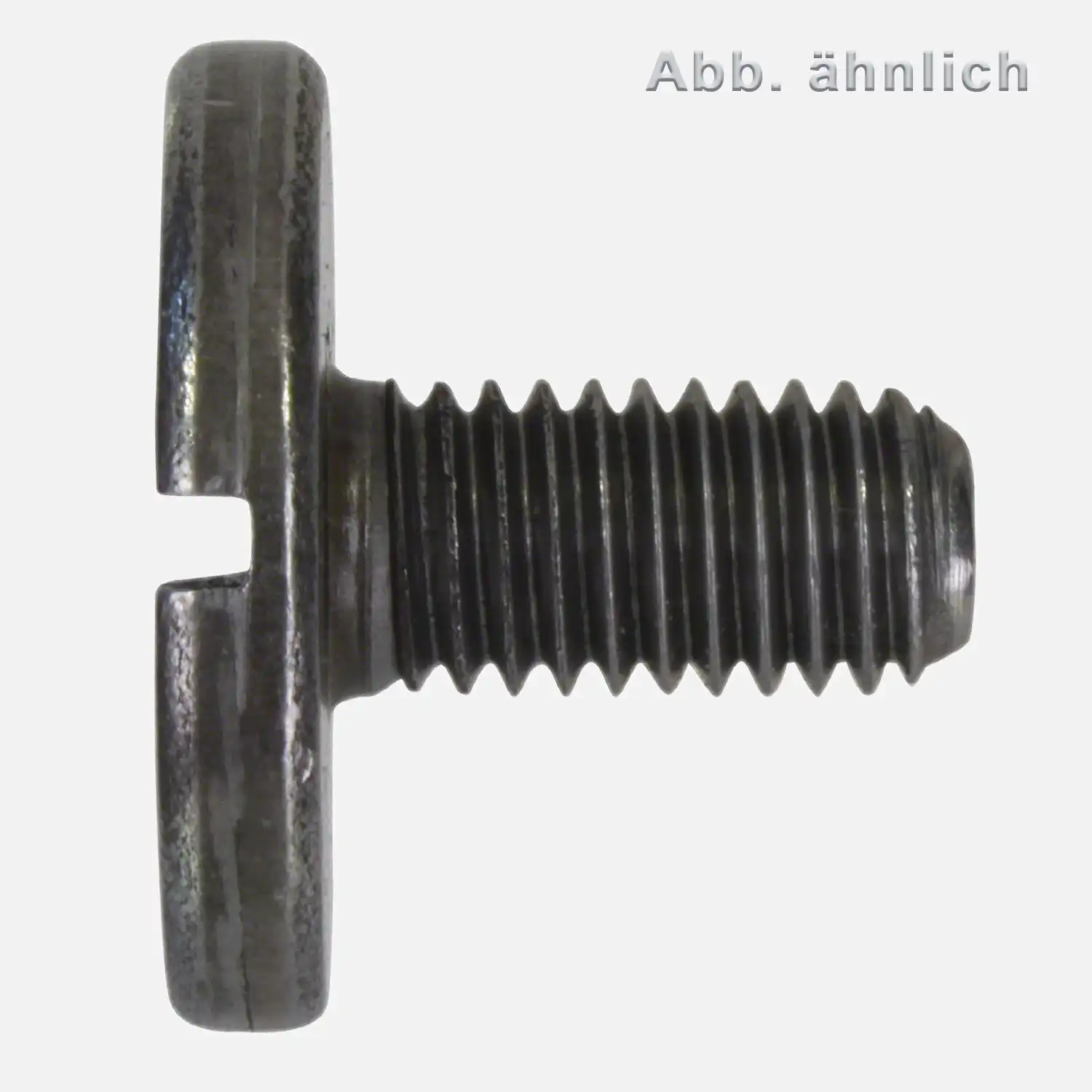 Flachkopfschraube | DIN 921 | mit Schlitz | 4.8/5.8 | blank