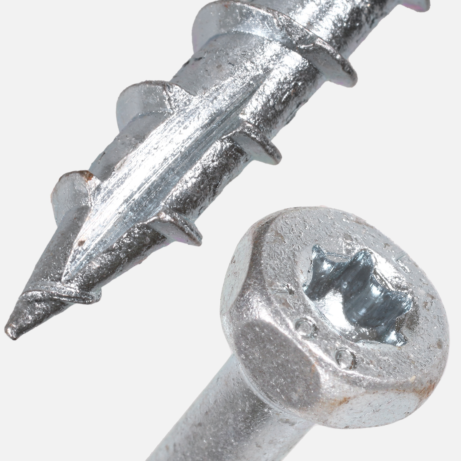 1 Reisser Holzbauschraube, 8x60 mm - Sechskant - TX40 - galv. verzinkt - ETA