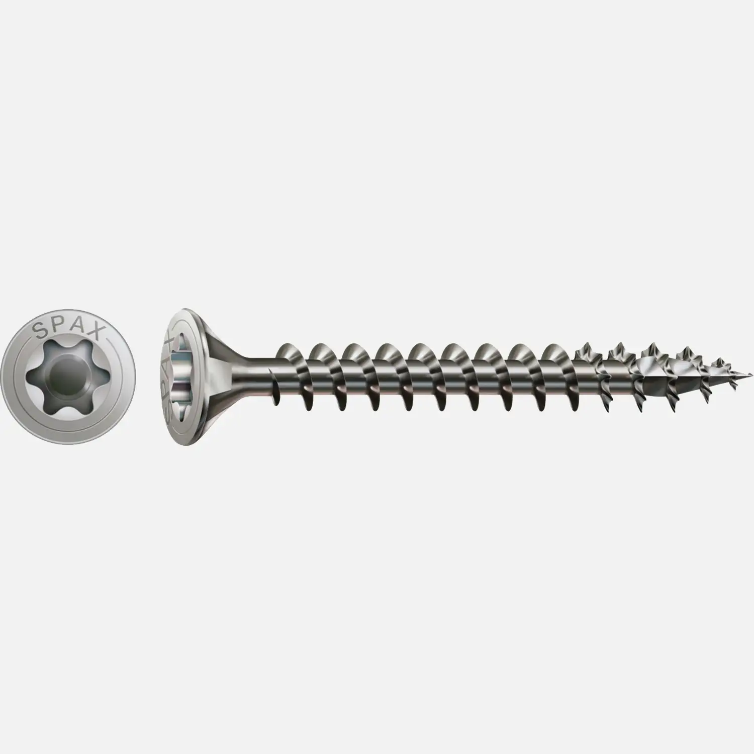 200 SPAX Universalschrauben A2 Senkkopf Vollgewinde Torx 5x50