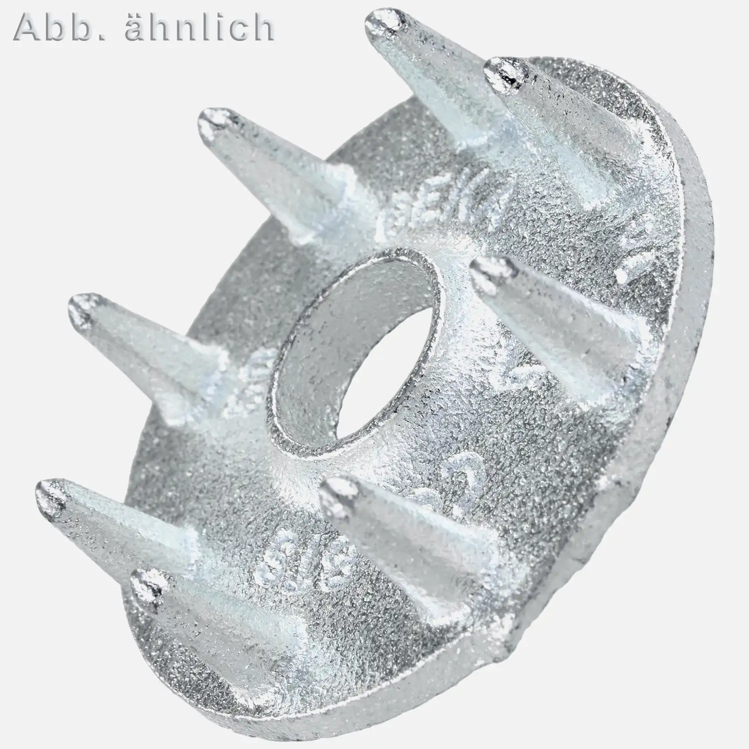 50 Einpressdübel für M12 - einseitig - 50 mm Durchmesser - verzinkt