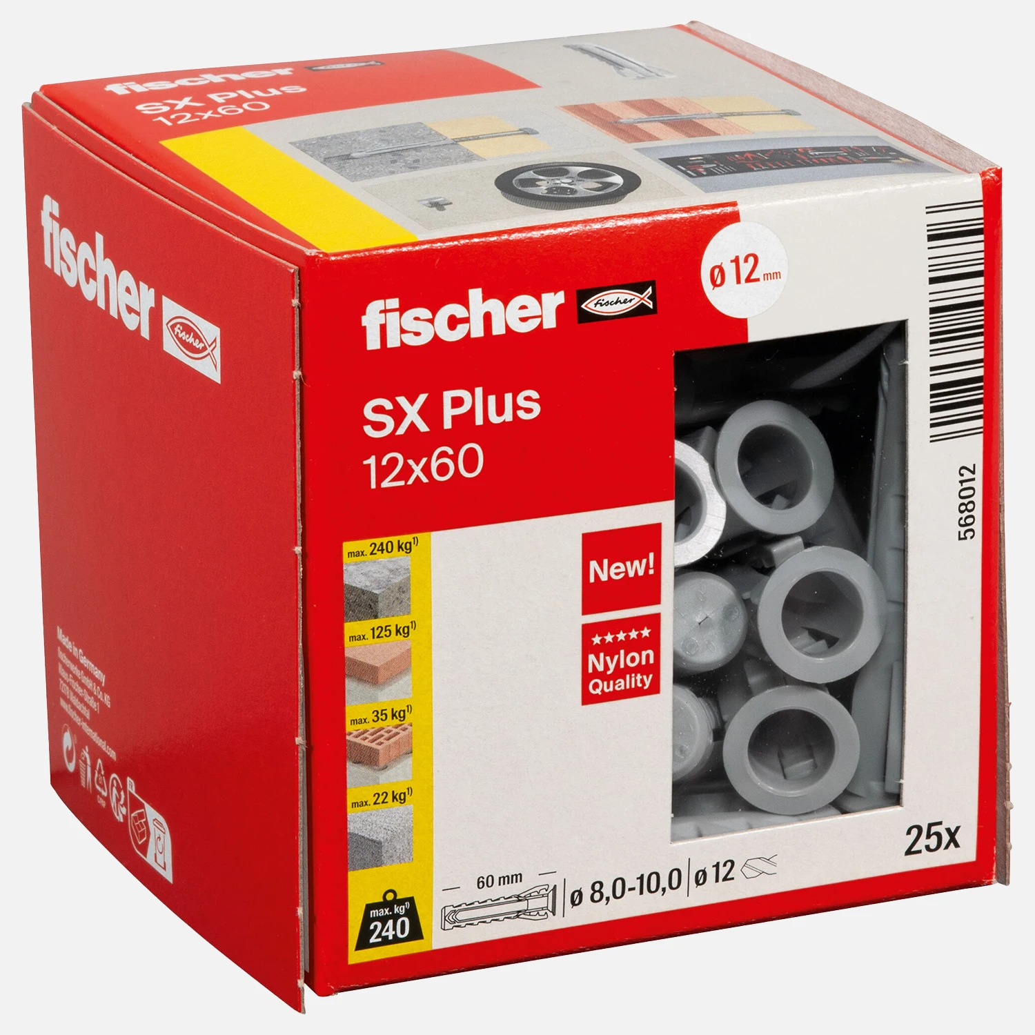 FISCHER DUOPOWER Nylon-Dübel