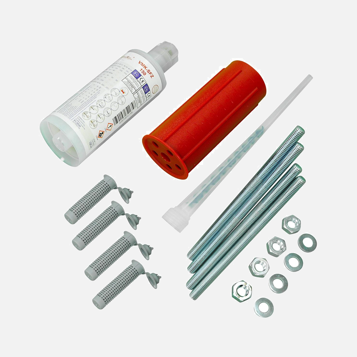 1 Kalm Schwerlast-Befestigungsset M8 VMK-SFZ 150