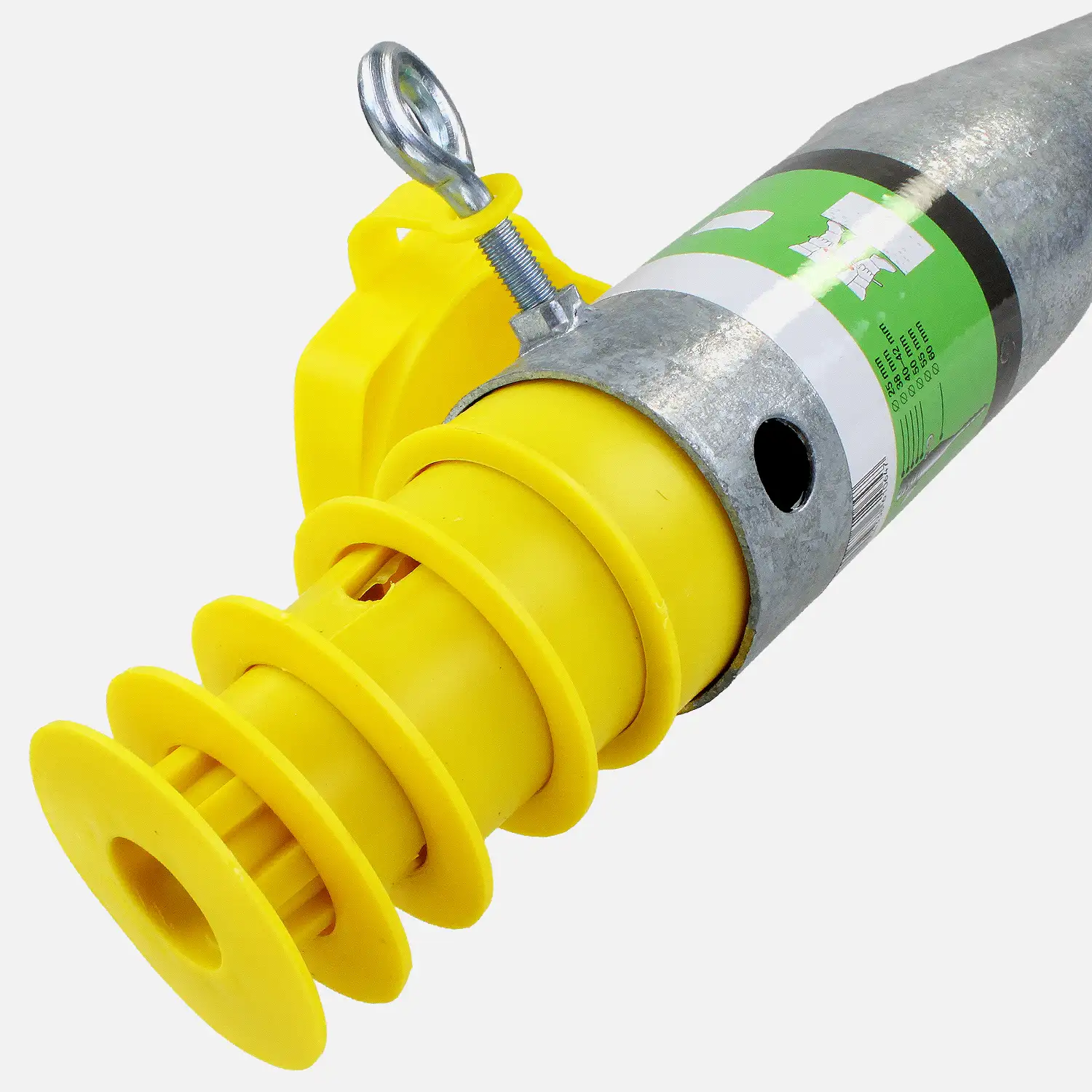 1 Alberts Einschraub-Bodenhülse für Rohre mit 25 - 65 mm Ø - 560mm lang