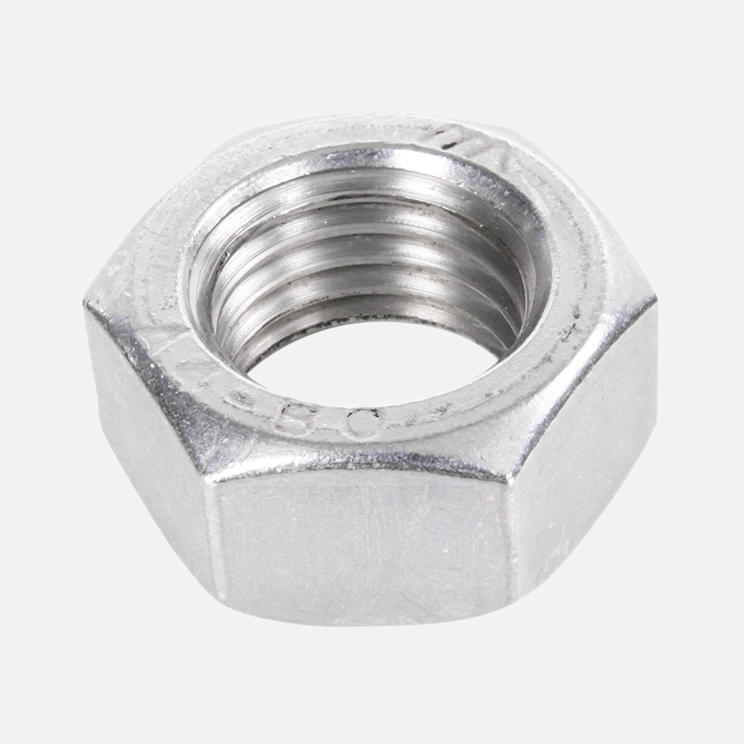 50 Sechskantmuttern - M20 - SW30 - Edelstahl A4-80 - DIN 934