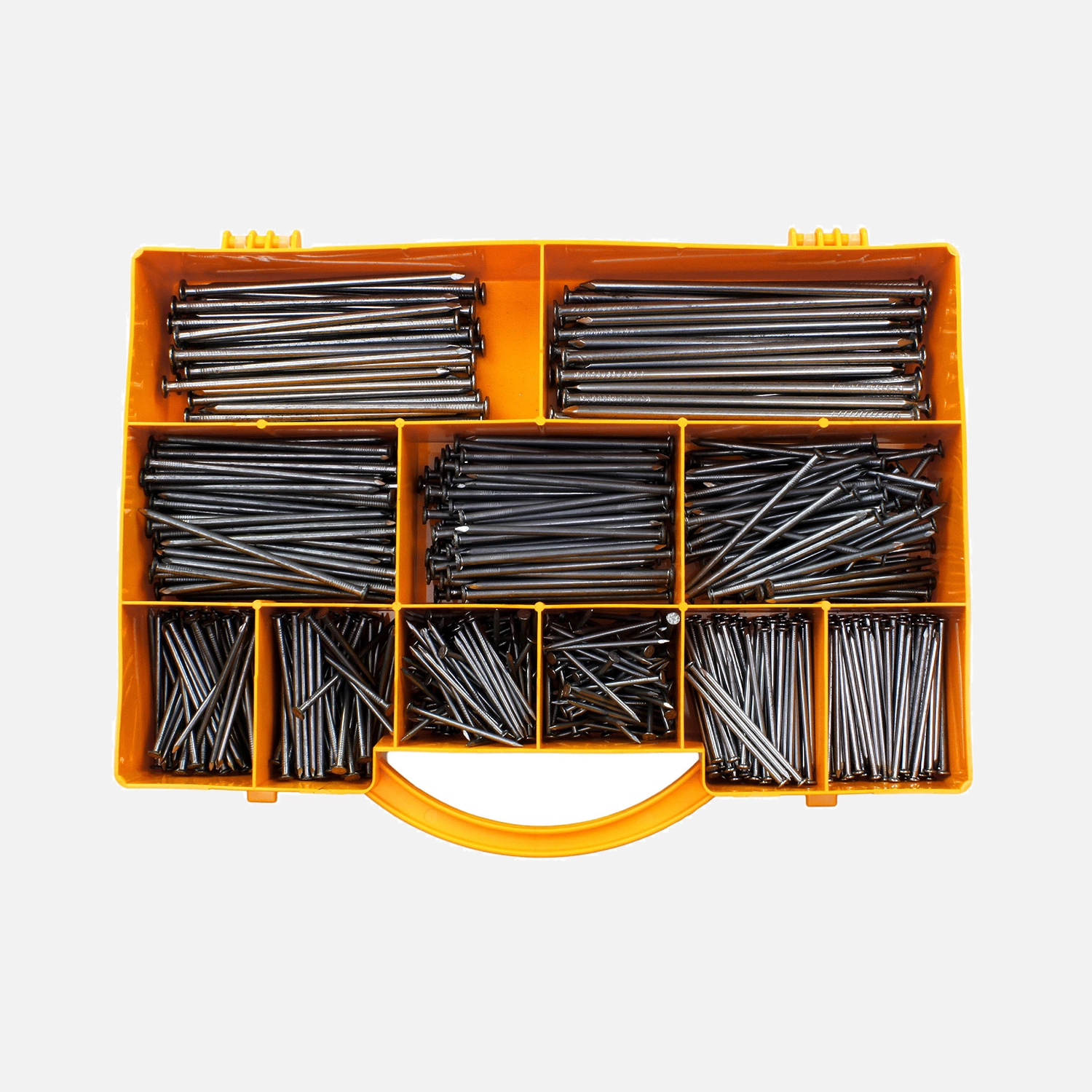 1 Drahtstifte-Sortiment / Nagelsortiment - Ø = 2 bis 4,2 mm - ca. 2,25 Kg Nägel