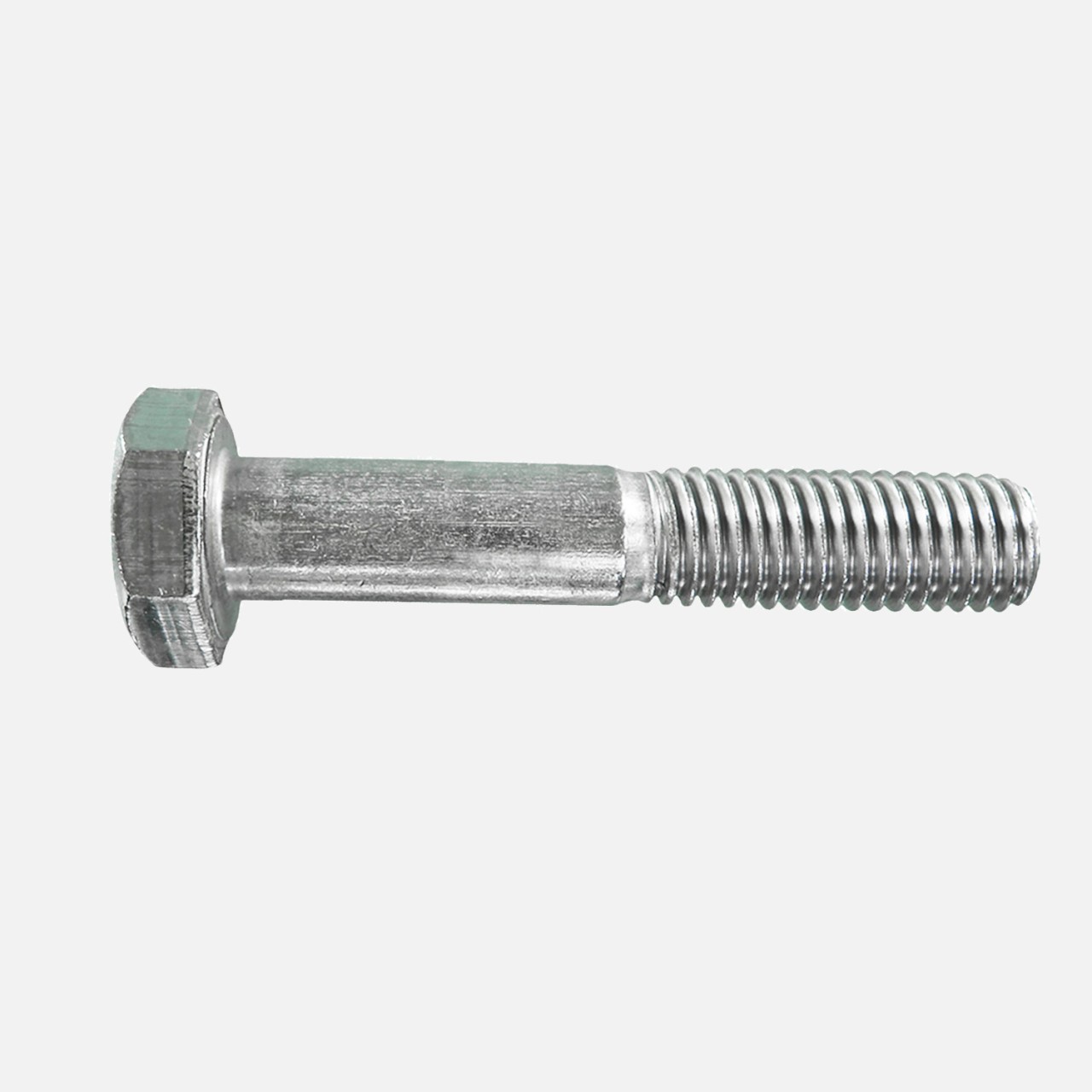 1 Sechskantschraube DIN 931 - M10x55mm - Edelstahl A2