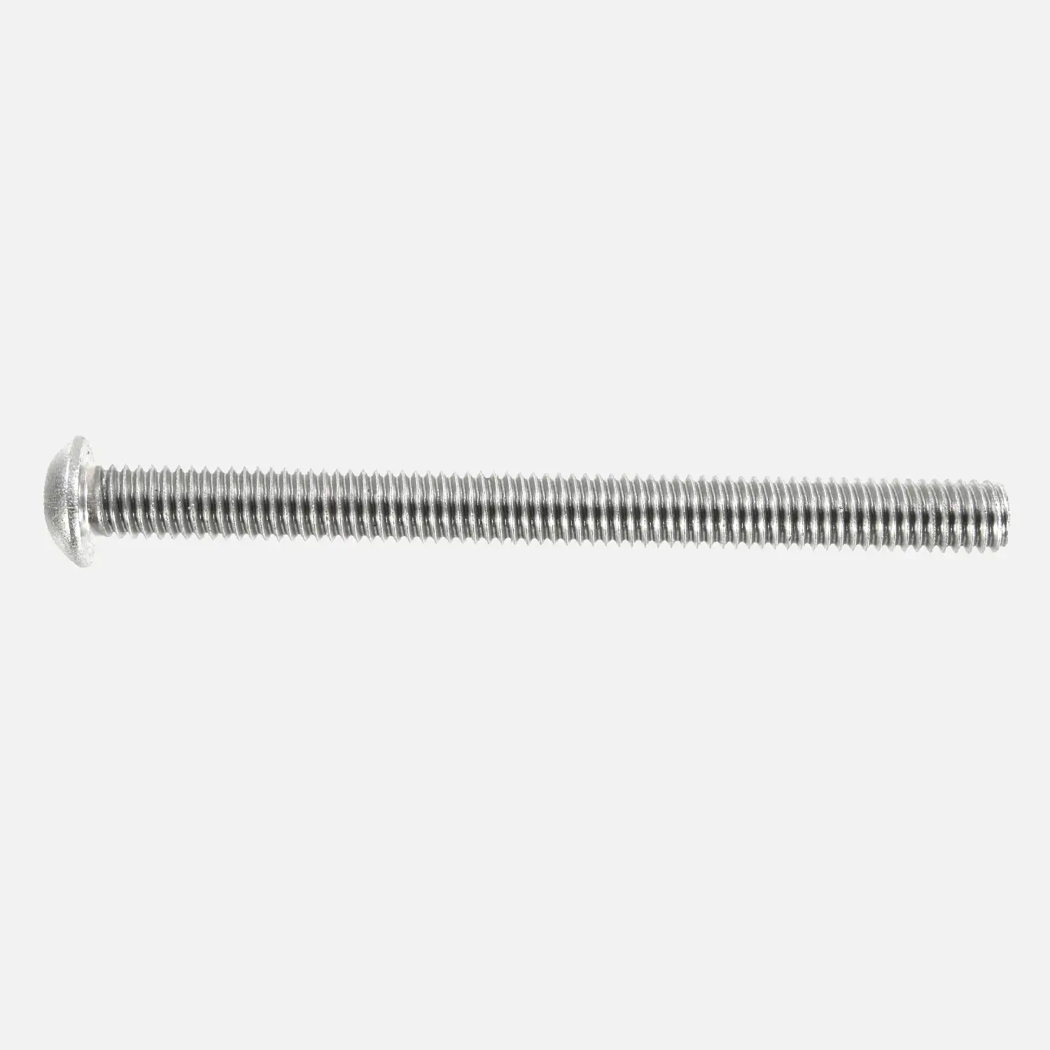 100 Linsenschrauben mit Innensechskant M6x70mm - ISO 7380-1 - Edelstahl A2