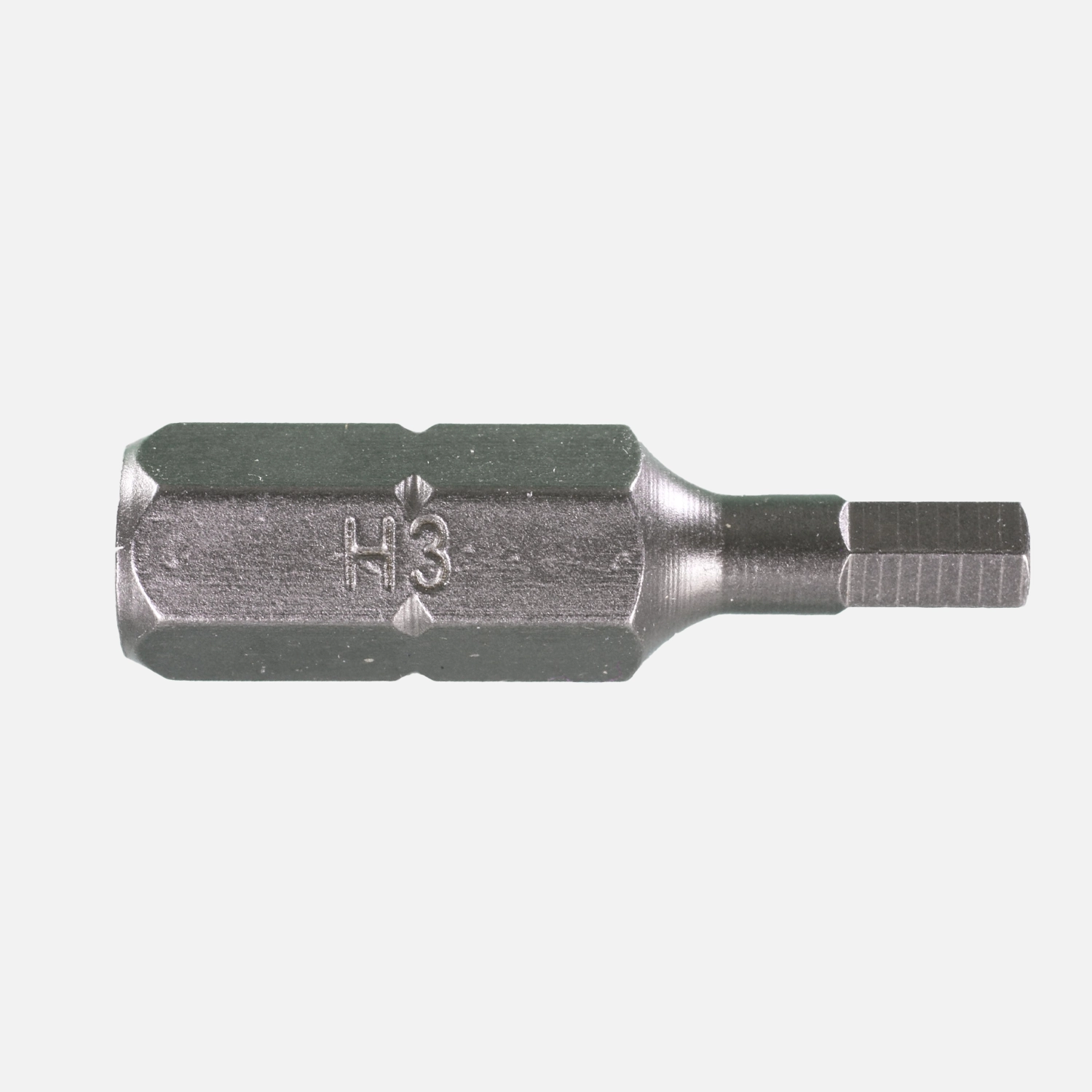 1 Hexagon Innensechskant Bit - Industrie Bit - C6,3 - SW3 1/4 Zoll 25mm