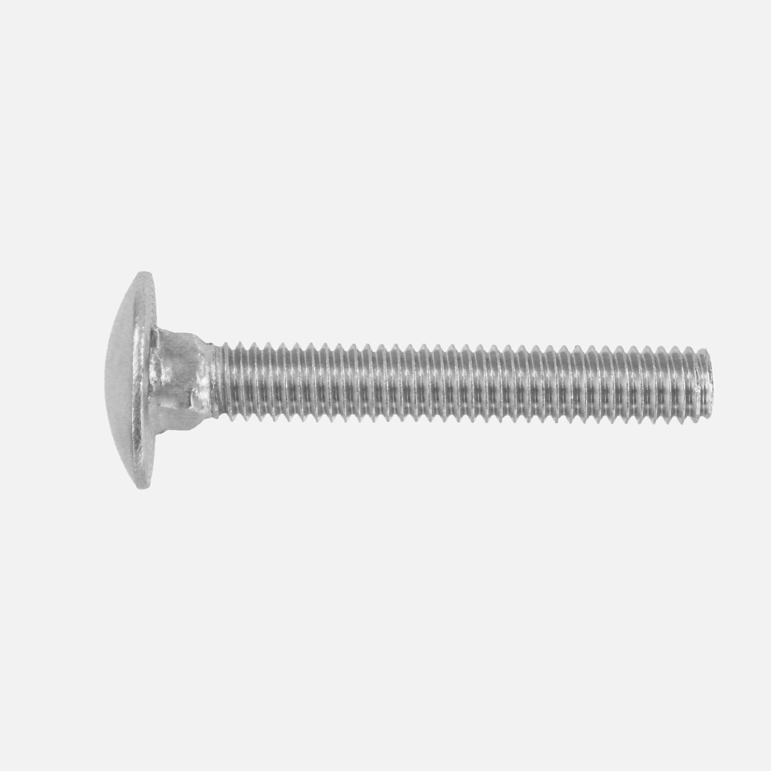 50 Schlossschrauben DIN 603 - M6x30 mm - Edelstahl A2 , Vollgewinde