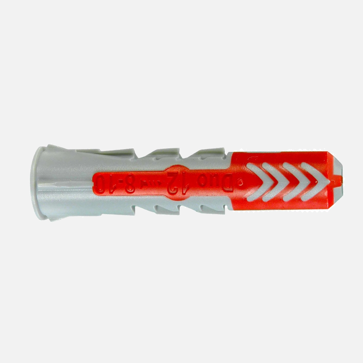 10 FISCHER DUOPOWER Nylon-Dübel - 12x60 mm - mit Sechskantschrauben