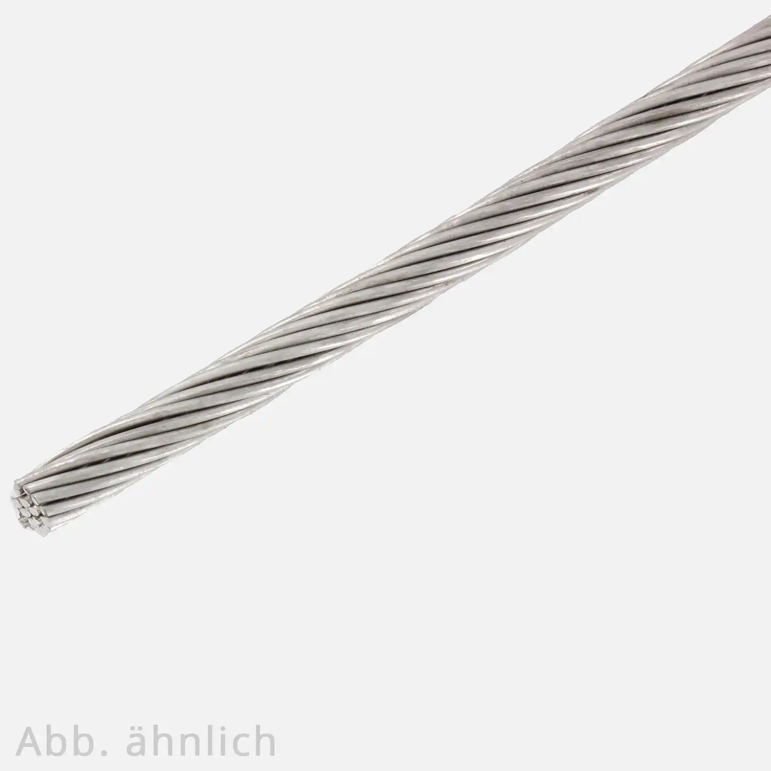 250 Meter Edelstahl-Drahtseil 1X19 steif, 1mm, Edelstahl A4