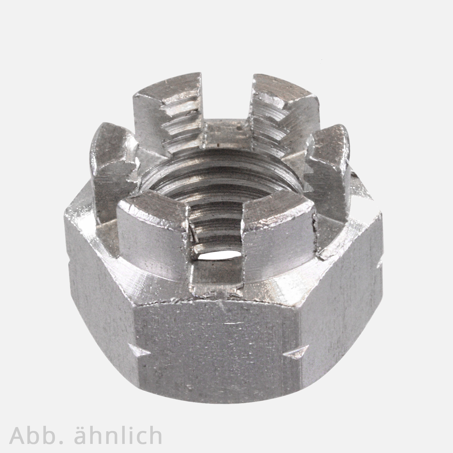 1 Kronenmutter M24 - DIN 935-1 - Edelstahl A2