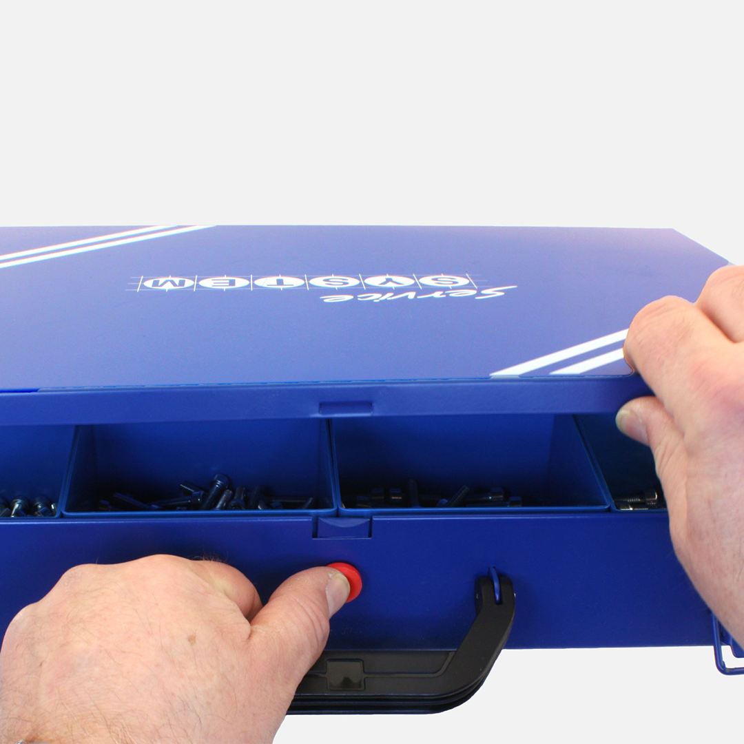 470 tlg Innensechskantschrauben Sortiment DIN 912 verzinkt 8.8 5x20 - 10x40