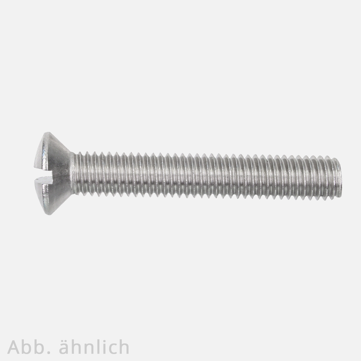 50 Linsensenkschrauben M6x40 mm - DIN 964 - Edelstahl A4
