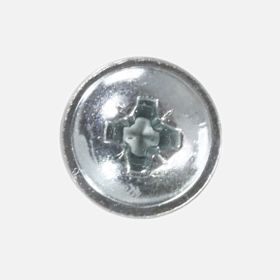 500 Gewindefurchende Schrauben 3,5x10 mm, mit Scheibe, RST, PZ1, verzinkt