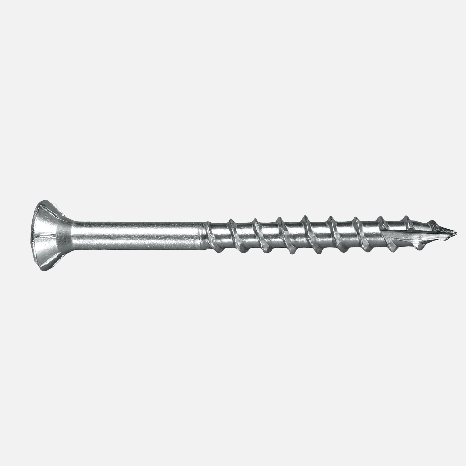 200 Fassadenschrauben A4 Torx Senkkopf 4,5x50mm Durchmesser: 4,5 mm / Gesamtlänge: 50 mm / Inhalt (VPE): 200 Stück