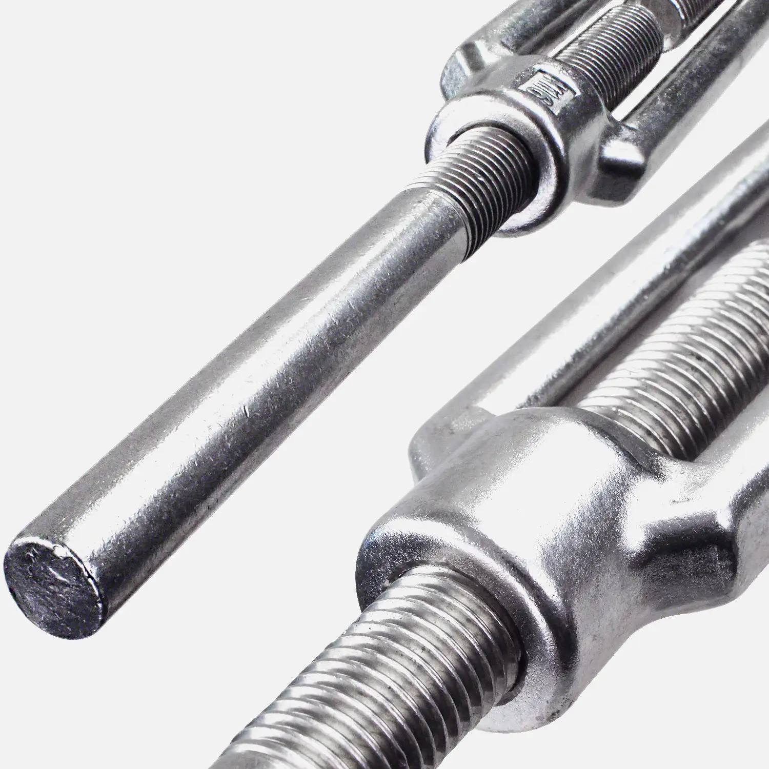 1 Spannschloss M20 - DIN 1480 - offene Form - AE - Flachstahl - verzinkt