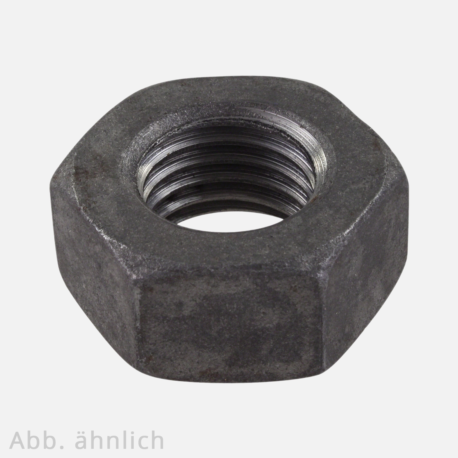 Sechskantmutter | DIN 555 | 5/8 Zoll | Whitworth-Regelgewinde | blank 