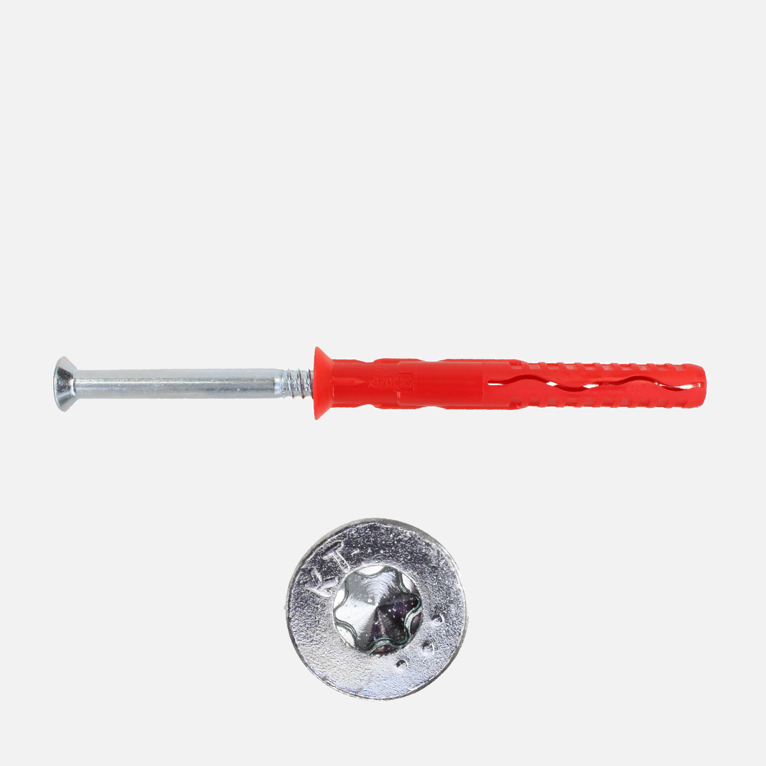 1 Rahmendübel / Fassadendübel zugelassen KT 14 KL Sechskant verzinkt 14x100 mm