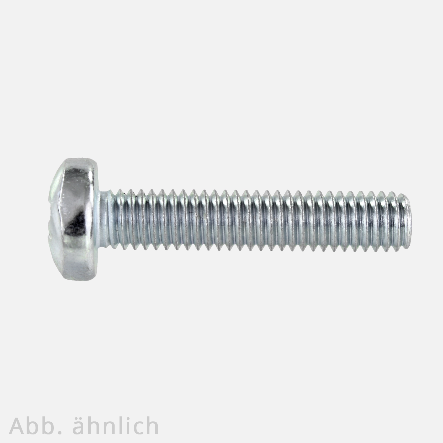 1000 Linsenschrauben M5x30 mm - DIN 7985 - PZ2 - 4.6 verzinkt