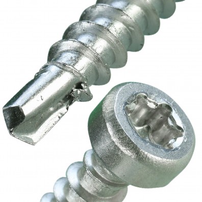 100 EuroTec Thermofixschraube 4,2x22mm - Edelstahl C1 - Zylinderkopf mit Torx Antrieb