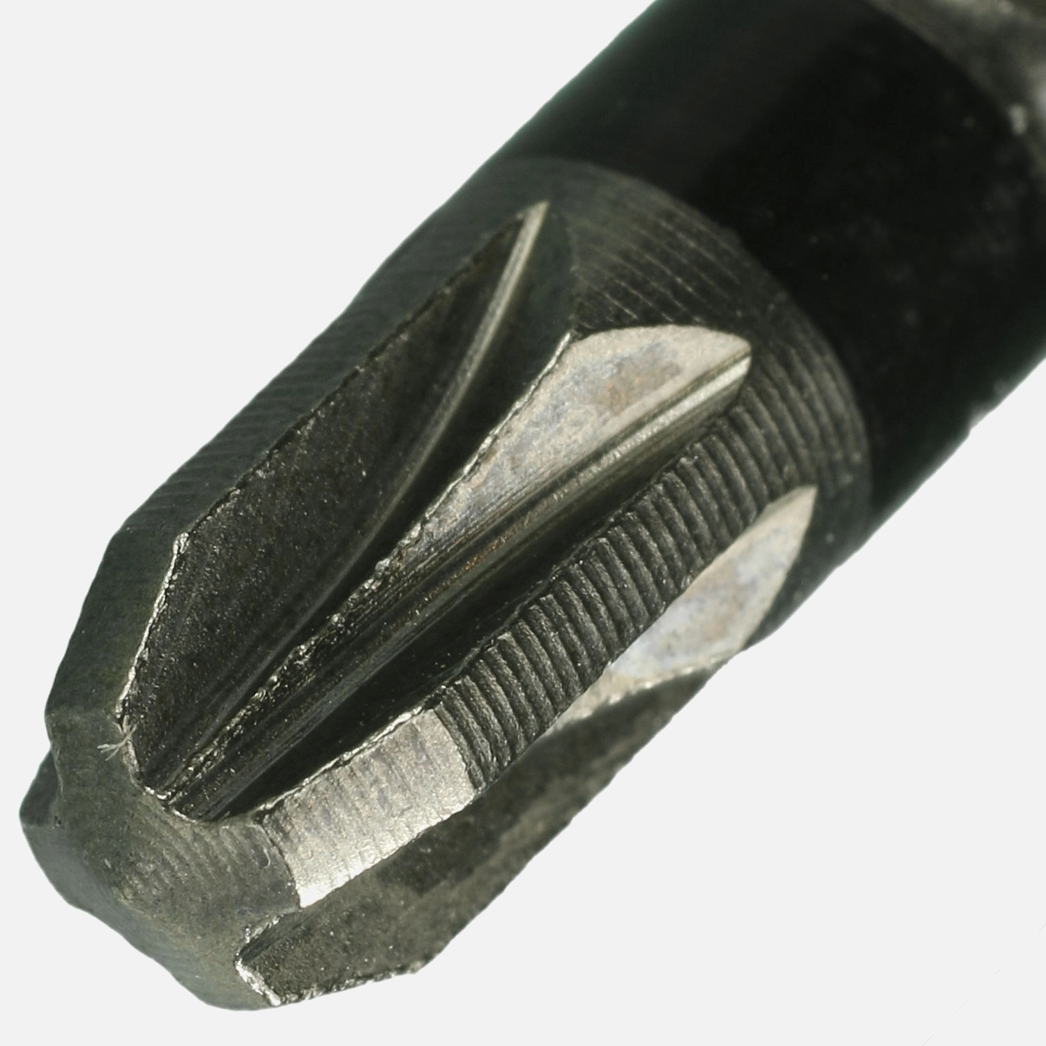25 Pozidriv Bits PZ2, Torsion, 1/4 Zoll Aufnahme C6,3, Länge 25 mm, Farbring schwarz