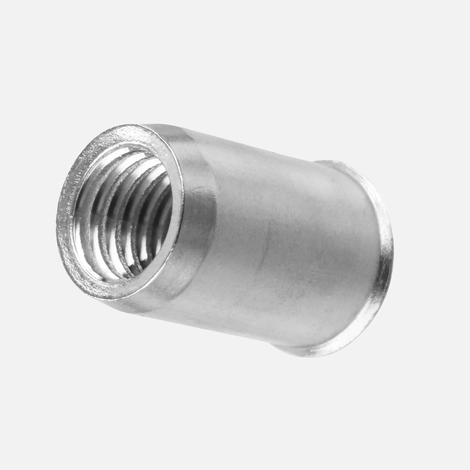 Blindnietmutter | Rundschaft | offen | kleiner Senkkopf | Edelstahl A4