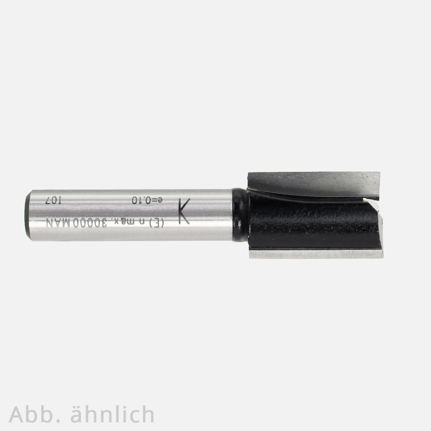 1 Edessö Nutfräser HW Z2, Grund- und Flankenschneidend, 6 mm Schaft, 12x52 mm