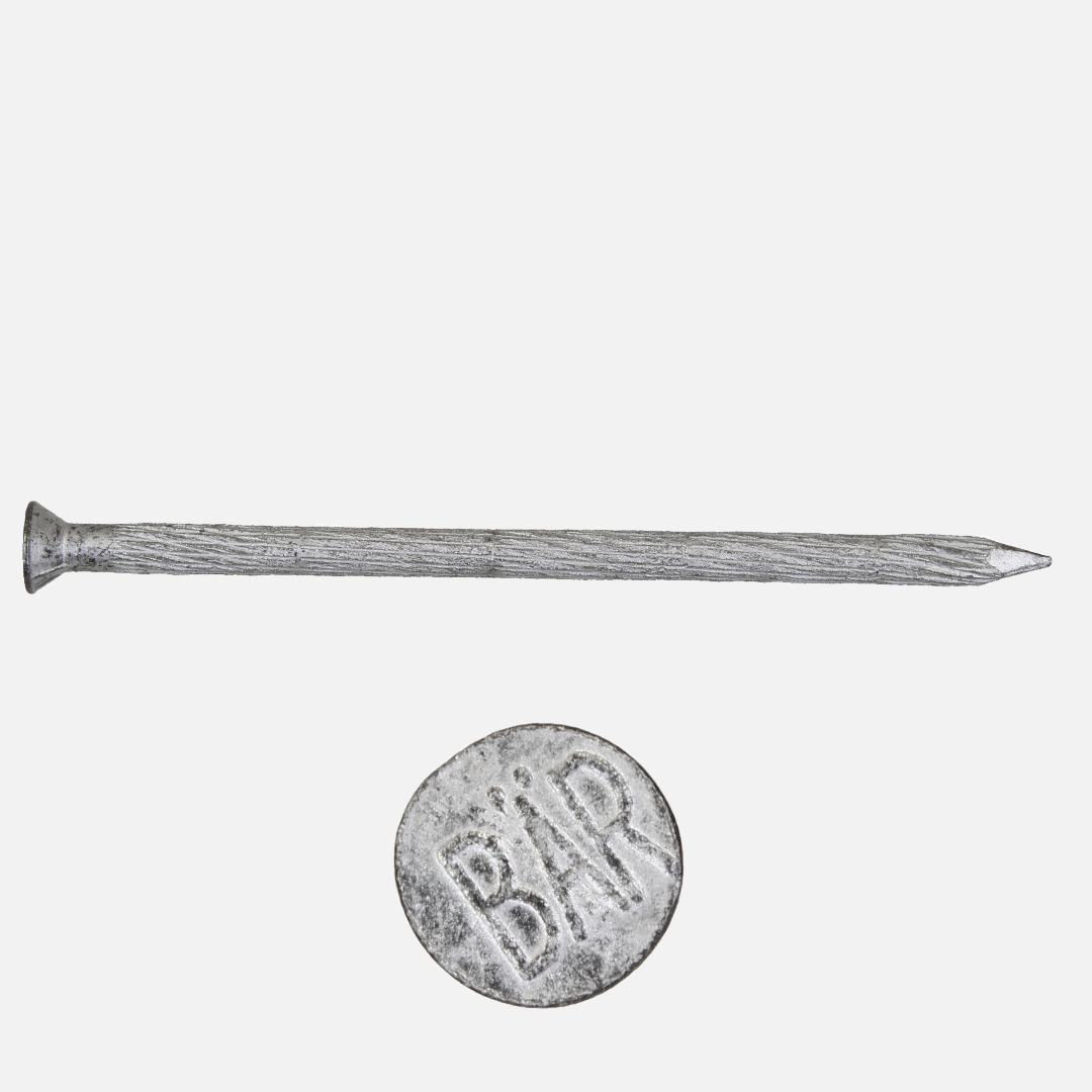 250 BÄR Stahlnägel 3,5x65 mm, gehärtet mit Tiefversenkkopf und Längsriffelung