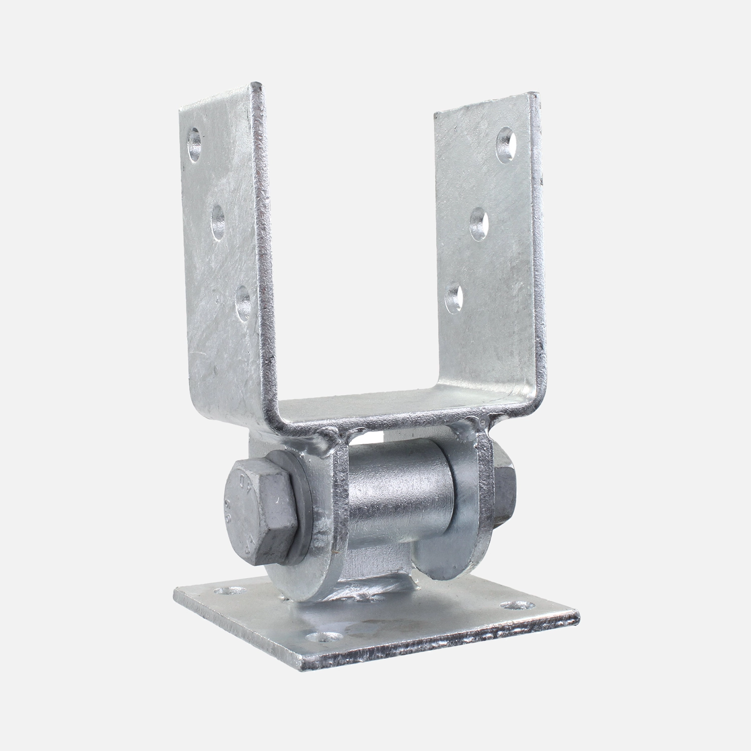 Alberts U-Pfostenträger | aufdübelbar | beweglich | Stahl | feuerverzinkt