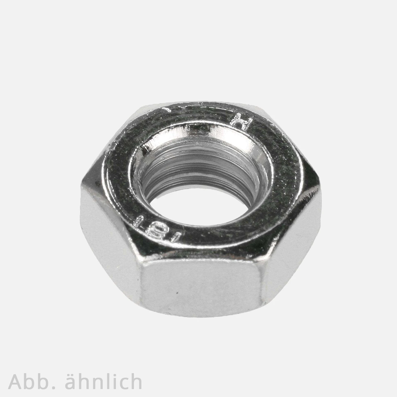 Sechskantmutter | DIN 934 | SW | Stahl 6.0