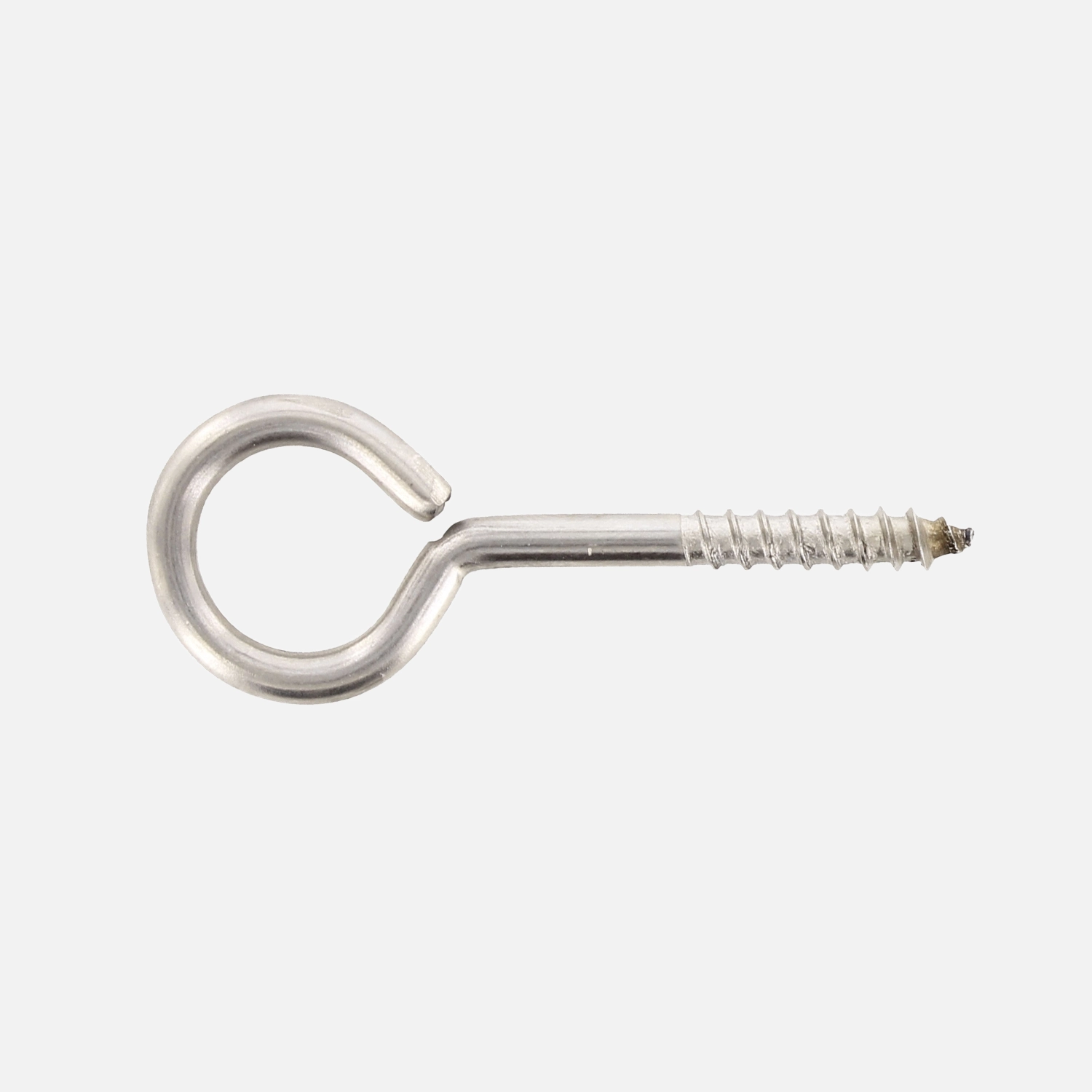 1 Ösenschraube mit Holzgewinde 4x30 A2