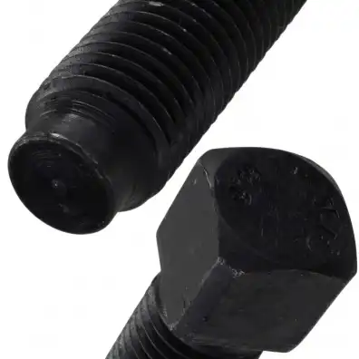 10 Vierkantschrauben mit Kernansatz M16x100 mm - DIN 479 - 8.8 blank