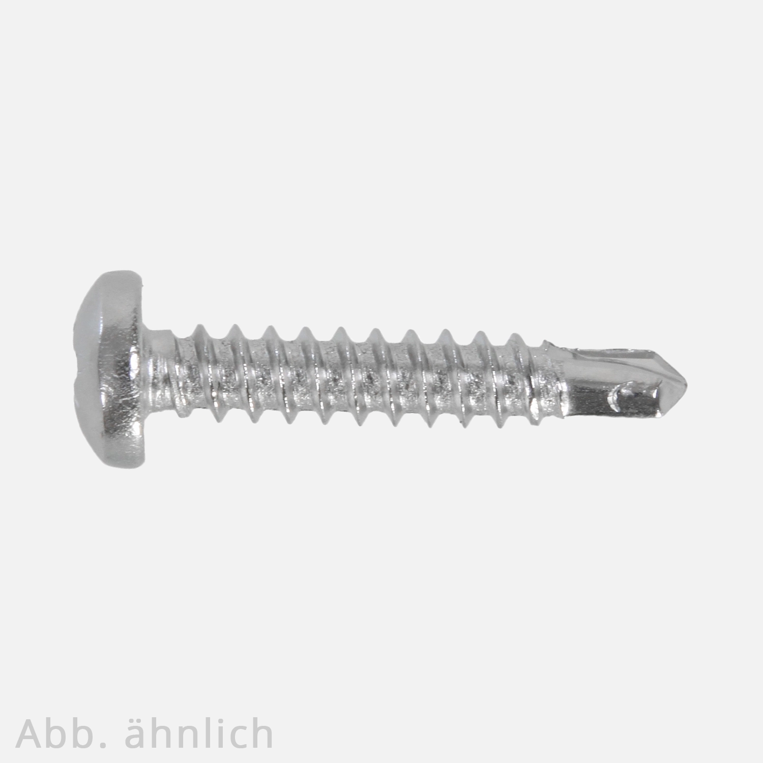 500 Bohrschrauben Form M DIN 7504 Edelstahl A2 Pozidriv Linsenkopf 4,8x60